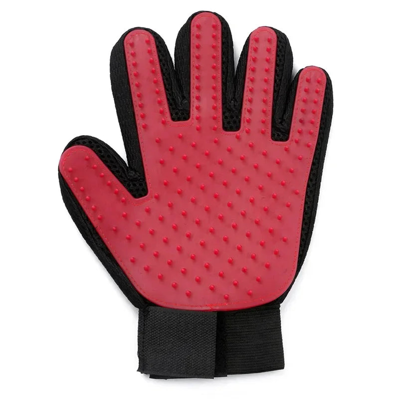 Gants de toilettage en silicone
