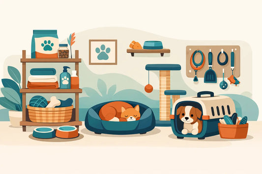 How to Organize Pet Supplies at Home