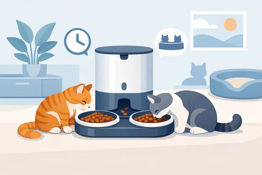 Best Automatic Pet Feeder for Two Cats