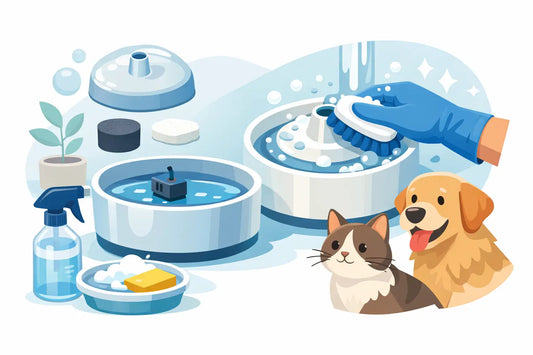 How to Clean a Pet Fountain the Right Way
