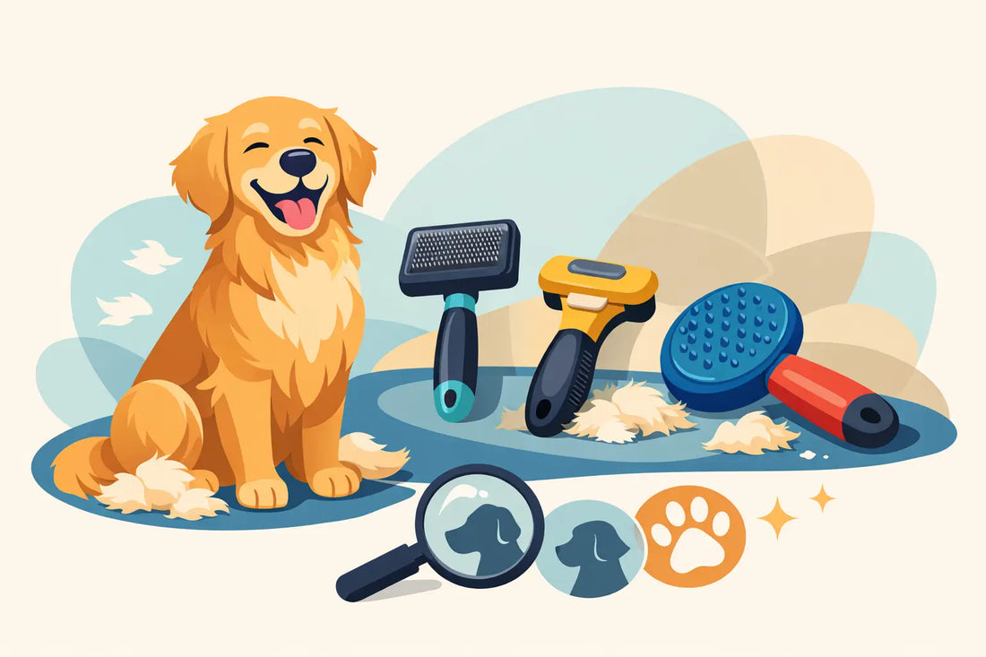 How to Choose a Deshedding Brush for Dogs