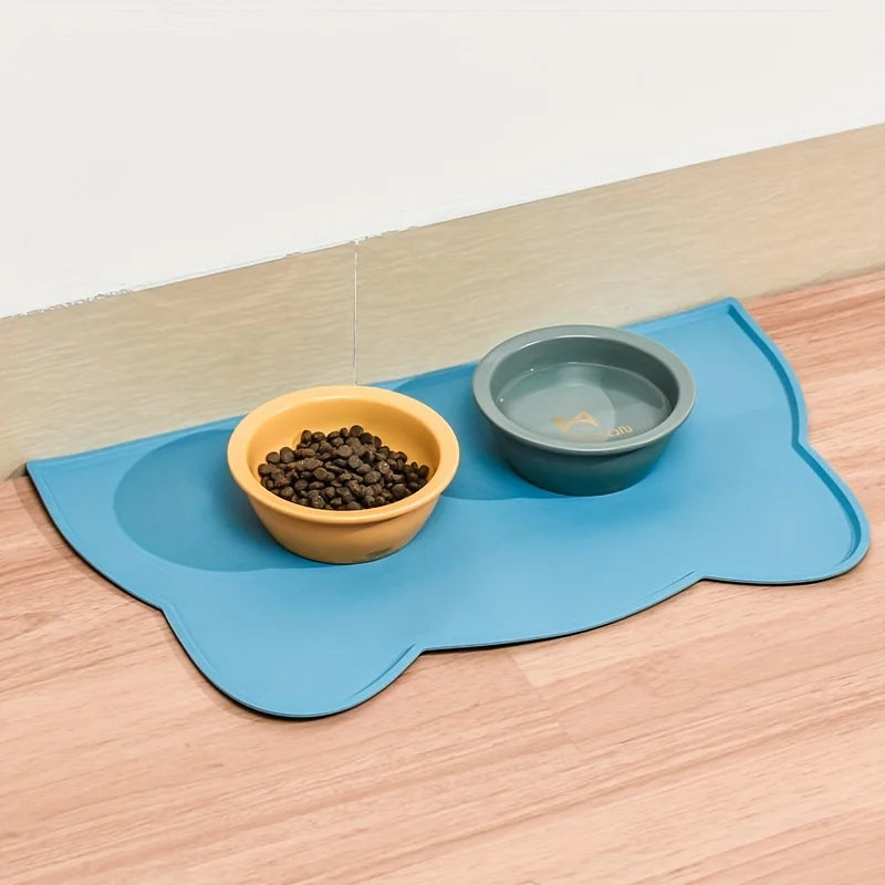 Pet Feeding Mat For Dogs & Cats