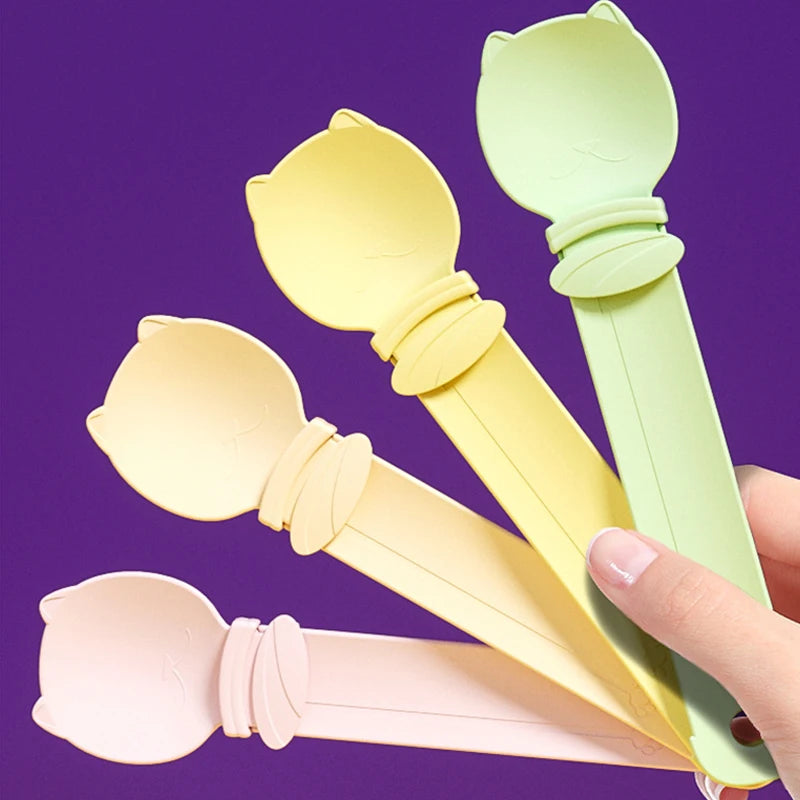 Cat Strip Squeeze Spoon
