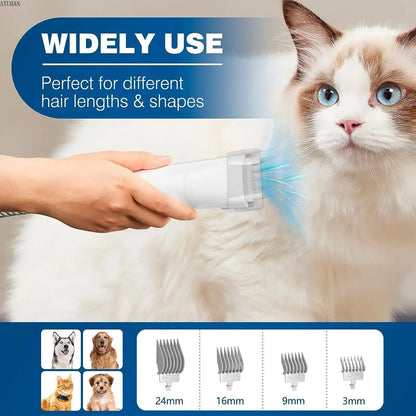 Grooming Vacuum & Pet Grooming Kit