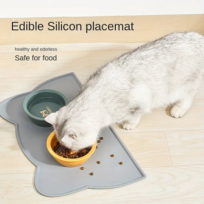 Pet Feeding Mat For Dogs & Cats