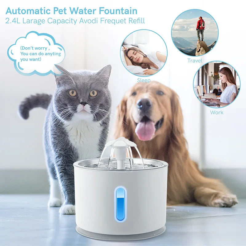 Automatic Cat Water Fountain