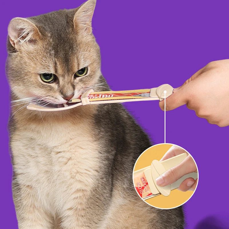 Cat Strip Squeeze Spoon