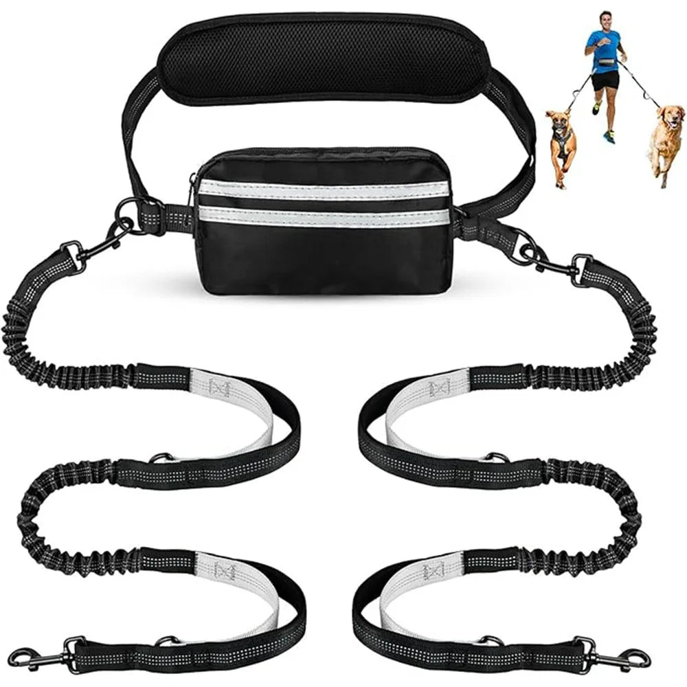 Hands Free Dual Dog Leash