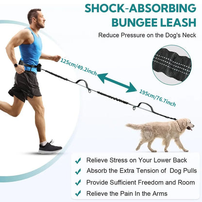 Hands Free Dual Dog Leash