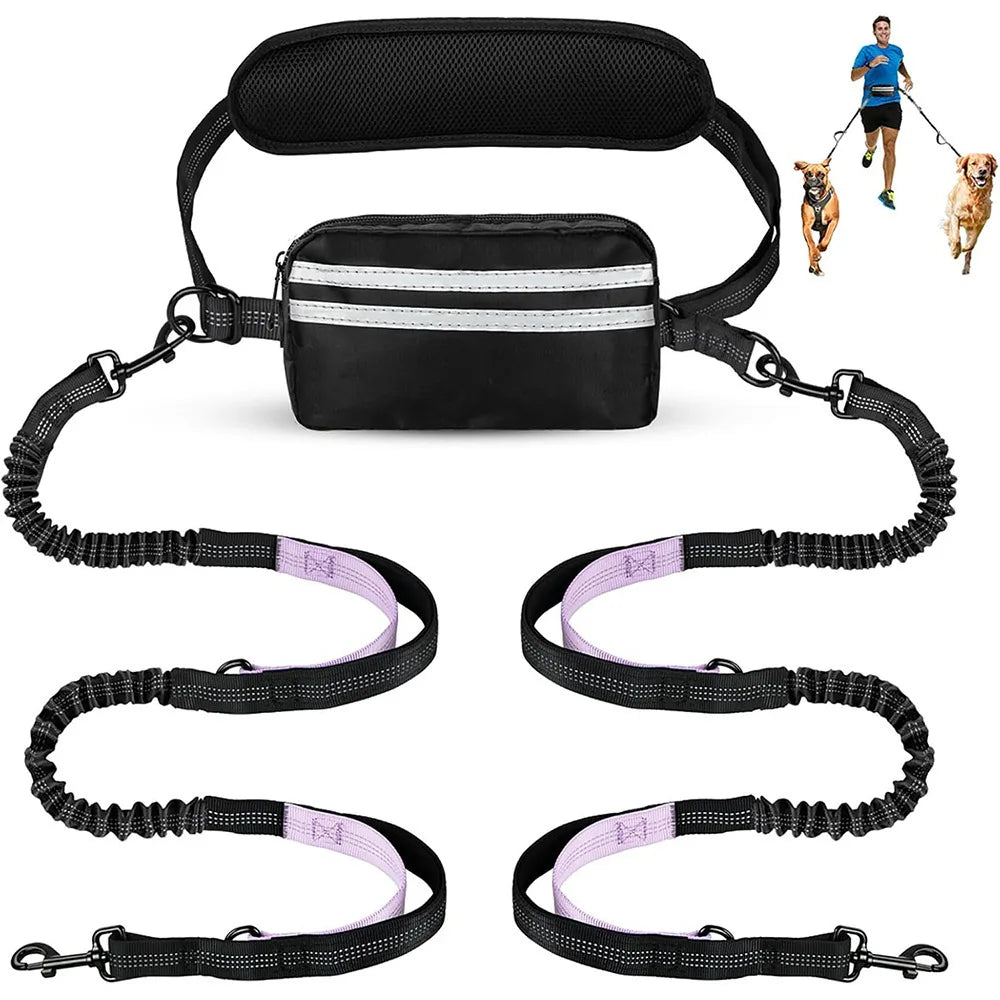 Hands Free Dual Dog Leash