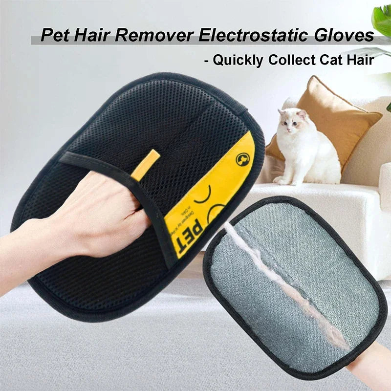 Pet Hair Remover Gloves