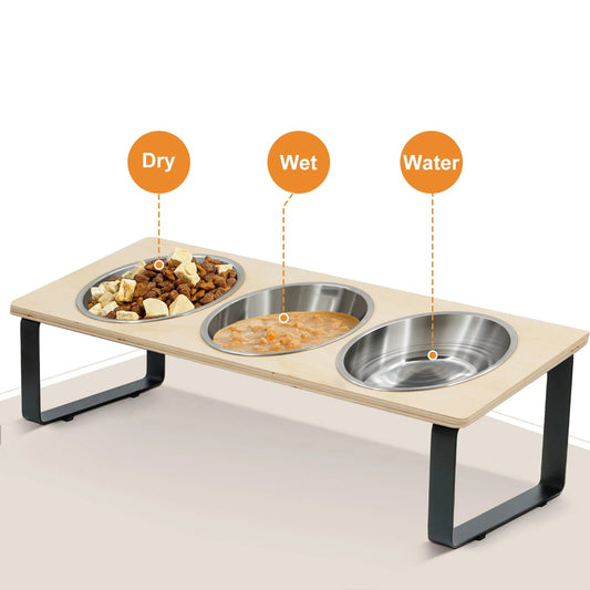 Elevated Cat Bowls Feeder