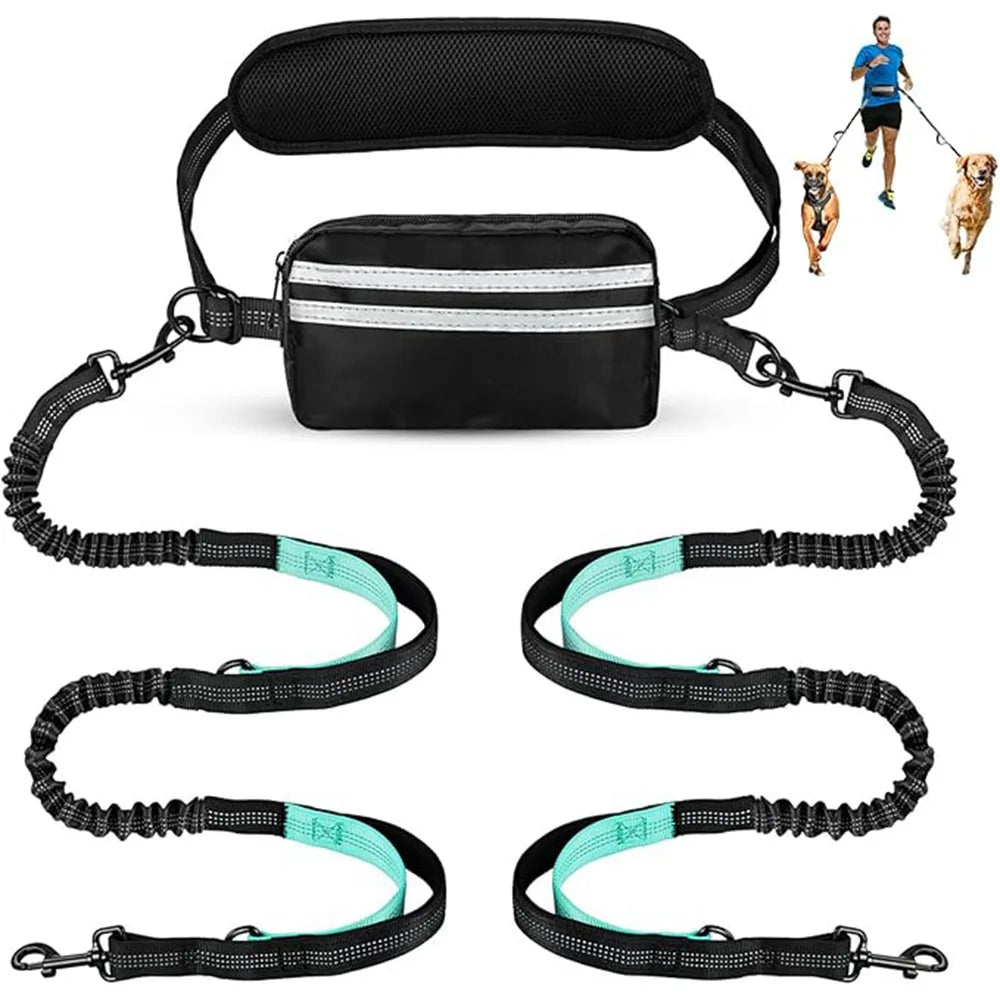 Hands Free Dual Dog Leash