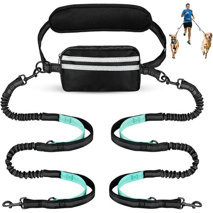 Hands Free Dual Dog Leash